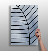 Line Art V12 Aluminum Print.